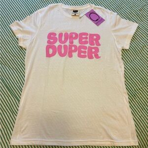 Banquet Atelier Super Duper T-shirt Medium NWT